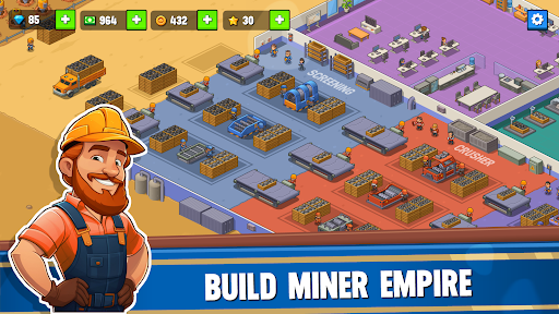 Android application Idle Miner Empire screenshort