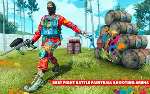 Paintball Arena Royale Shooting Battle: Color War Screenshot
