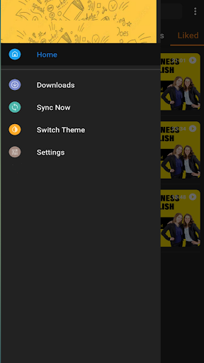 Android application Business English by AEE screenshort