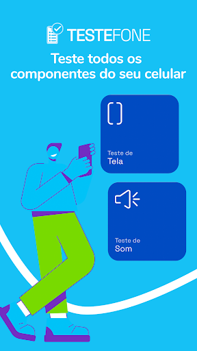 Android application Testefone: Testes e seguros screenshort