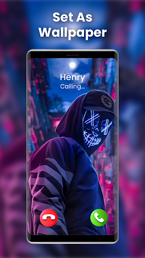 Android application Color Your Call - Call Screen screenshort