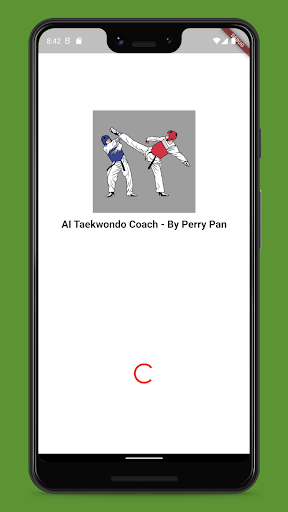 Android application AI Taekwondo Coach screenshort
