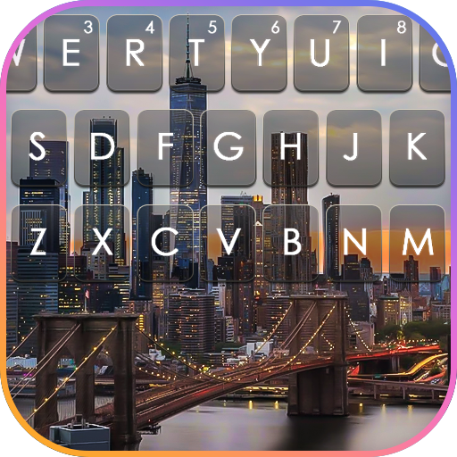 NYC Landscape Keyboard Backgro logo