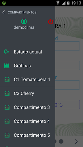 Android application Climatec screenshort