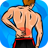 Back Pain Relief Exercises & Stretching icon