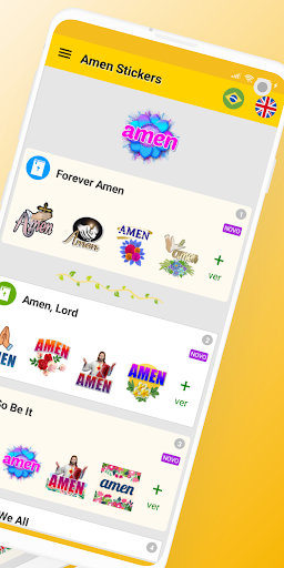 Amen Stickers Screen 2