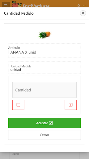 FrutiVerduras Online Screen 3