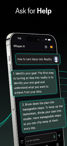 Whisper - AI Chatbot & Writer Screen 2