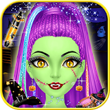 Halloween Girl Dress up And Makeup Party icon