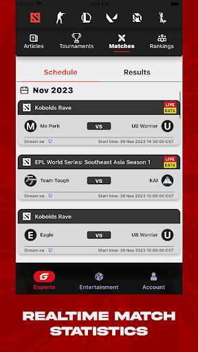 GosuGamers Screenshot 3 - AppWisp.com