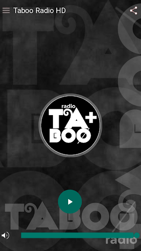 Android application Taboo Radio Estudio screenshort