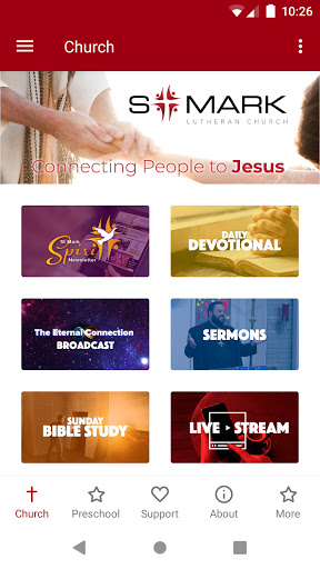 Android application St. Mark Lutheran Omaha screenshort