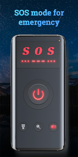 Magnifier Flashlight-Strobe LE screenshot 3