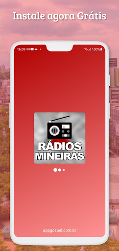 Rádios Mineiras - AM, FM e Web Screenshot
