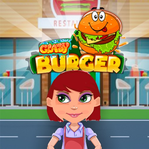 Crazy Chef Burger Game logo