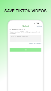 TikTool: TikTok download app