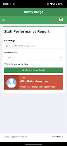 Android application Hygienic Echo screenshort