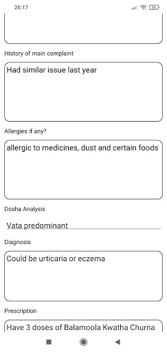 Ayursh Doctor Partner: Doctor Screen 3