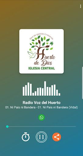 Android application Radio Voz del Huerto screenshort
