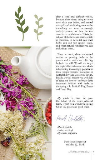 Screenshot of My Herbs Magazine