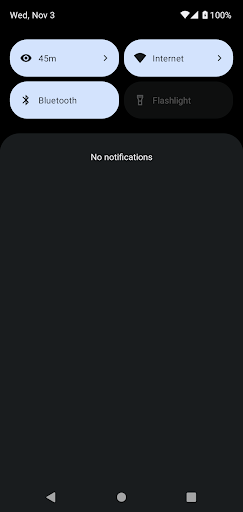 Android application Screen On Quick Settings Tile screenshort