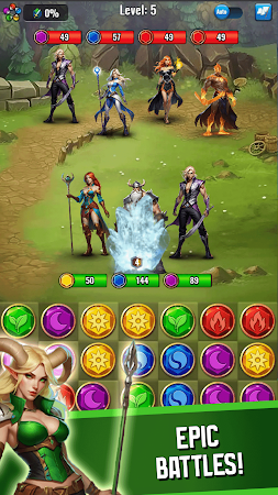Game screenshot Magic World Match-3 RPG mod apk