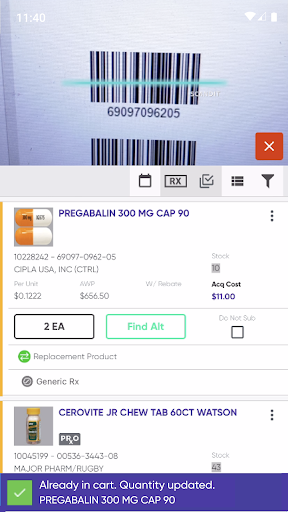 App screenshot