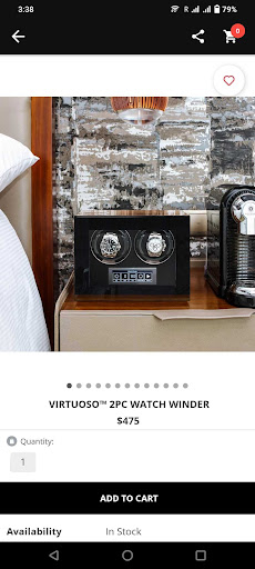 Enigwatch Luxury Watch Winder Screen 3