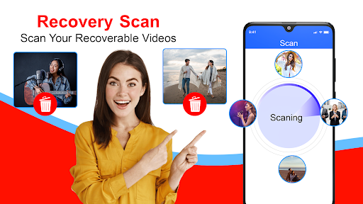 Deleted video recovery Screen 2