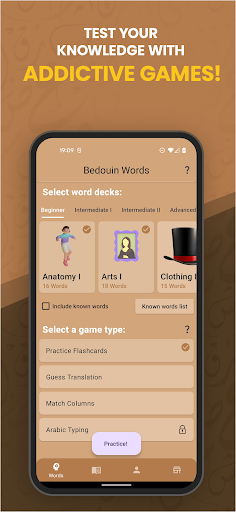 Learn Arabic Words and Stories Screen 2