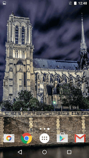 Captura de Pantalla 8 Noche en París Fondo Animado android