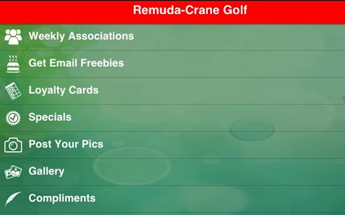 Remuda Crane Field Golf
