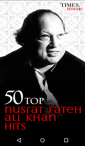 Android application 50 Top Nusrat Fateh Ali Khan S screenshort