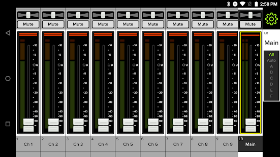 Mackie Master Fader 5 Screenshot