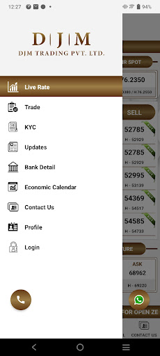 DJM Trading Screen 2