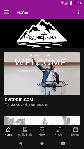 Android application Sierra Vista 1st Church screenshort