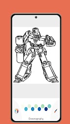 Robot Coloring Pages