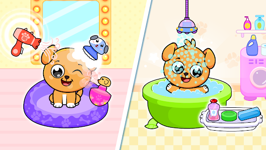 Timpy Kids Cute Pet Care Games