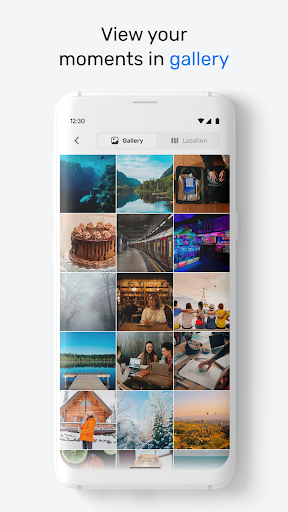 Screenshot of Lifely: my timeline diary