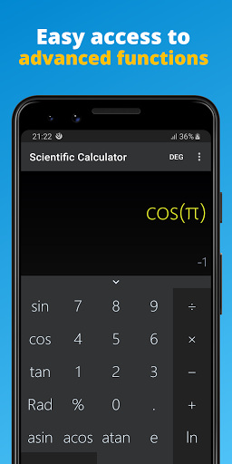 Scientific Calculator Screen 2