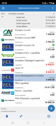 MS Comptes Bancaires Mobile 11 Screen 3