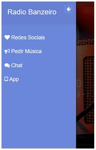 Rádio Banzeiro Web Screen 2