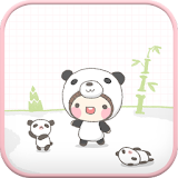 Panda Bebe go launcher theme icon