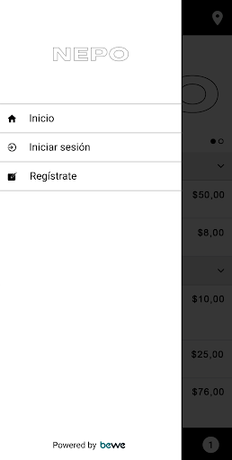 Android application Nepo Cafe screenshort