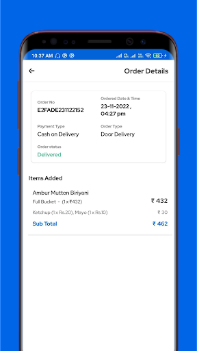 e2food Store Manager Screen 3