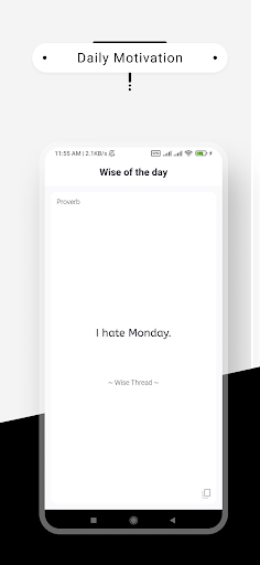 Wise Threads - Knowledge App Screen 3