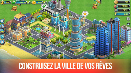 City Island 2 - Building Story (Offline sim game) APK MOD – ressources Illimitées (Astuce) screenshots hack proof 2