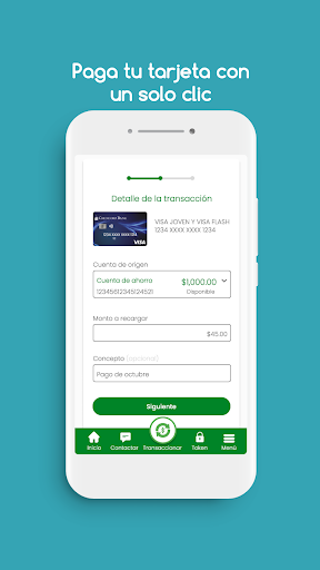 Android application Credicorp Bank Mobile screenshort