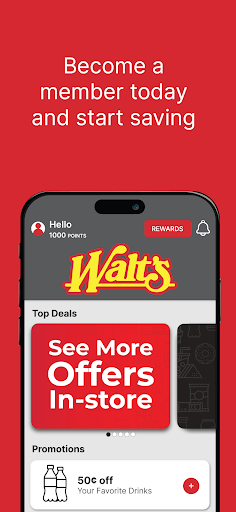 Android application Walt's Car Wash screenshort