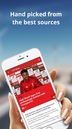 LFC Buzz - News and Scores Screen 2